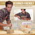 JJ CARE Premium Wood Carving Kit - Whittling Kit for Beginners for Kids & Adults - Widdle Wood Kit Gift Set